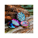 GIZEH Grinder Alu 50mm - 4Parts Icy (1 Stk)