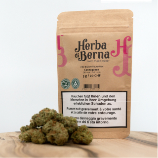 HerbadiBerna Indoor Blüten - Cannaqueen (CHF20.00/3g)