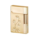 EuroJet Feuerzeug Jetflame Blue - Gender Stein Gold mit Gravur (1 Stk)
