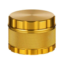 Metal Grinder 4-teilig 60mm Gold geriffelt
