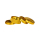 SuperHeroes Grinder Metal 60mm - 4Parts Gold Ribbed (1 Stk)