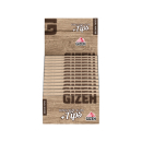 GIZEH Brown King Size Slim + Tips (26 Stk.)