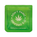 Dont Panic Bag 6.4x6.4cm - Green (1 x 10Stk)