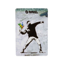 Banksy Bag - Flower Thrower (10cm x 15cm)