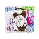 Banksy Bag - Kissing Coppers (9cm x 8cm)