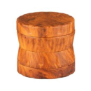 Holz Grinder Dunkel 4-teilig 50mm