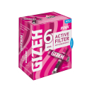 GIZEH ActiveFilter 6mm - Pink (10 x 34Stk)