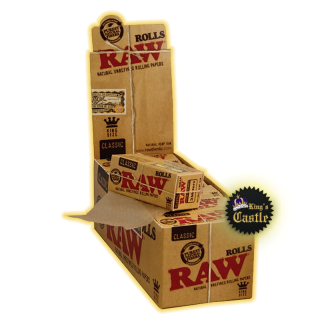 Raw Rolls KingSize - Classic (12 x 3m)