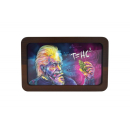 3D Wood Rolling Tray - T=HC2 Einstein (30cm x 17.8cm)