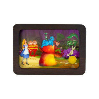 VSyndicate RollingTray Wood 30x17.8cm - 3D Alice Mushroom (1 Stk)