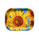 Rolling Tray Metal - Sun Flowers (18cm x 14cm)