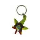 Cannabuds Key Chain - Rasta Bud