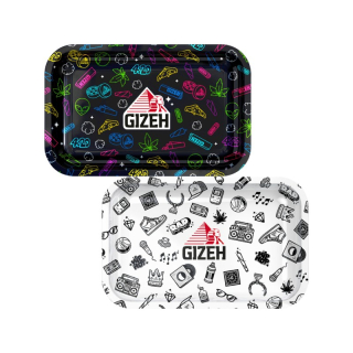 GIZEH RollingTray 27.5x17.5cm - Comic Mix (1 x 6Stk)