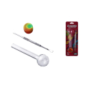 Ölpfeife und Dabber + Silikonbehälter (10.5cm)