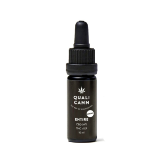 Qualicann CBD Oil 34% - Entire (10ml)