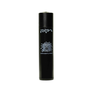 Medusa Clipper Feuerzeug Softflame - Schwarz (1 Stk)