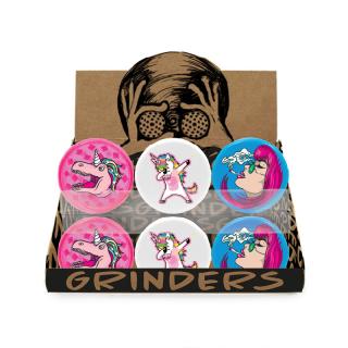 Grinder Plastic 55mm - 2Parts +Tips (1 Stk)