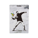 Banksy Bag - Flower Thrower (15cm x 20cm)