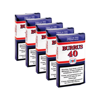 Burrus PfeifenTabak Beutel - No.40 (5 x 40g)