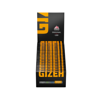 GIZEH DoubleWindow Original - Black (20 x 100Stk)
