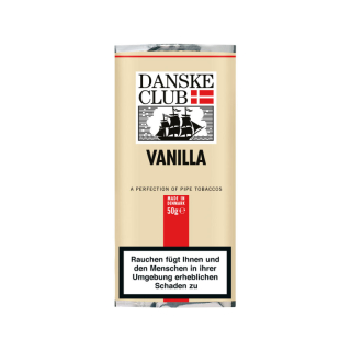 NP0409 DanskeClub PfeifenTabak Beutel - Vanilla (5 x 50g)