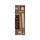 GIZEH Brown Cones (24 x 3 Stk.)