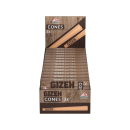 GIZEH Cone - Brown (24 x 3Stk)