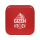 Steezy Grinder Alu 63mm - 2Parts GIZEH x Steezy Red (1 Stk)