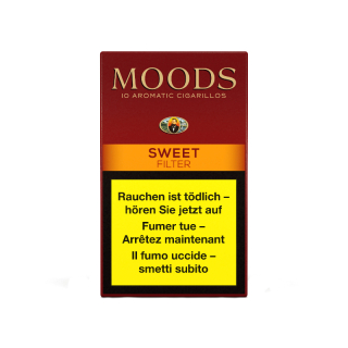 Dannemann Cigarillo - Moods Sweet Filter (10 x 10Stk)