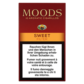 Dannemann Moods Sweet Filter (10 x 10 Stk.)
