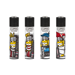 GIZEH Clipper Feuerzeug Softflame - Royal (1 x 48Stk)