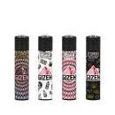 GIZEH Clipper Feuerzeug Softflame - Trippy & Comic (1...