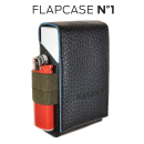 FLAPCASE N°1 "Always Black" Zigarettenbox...