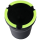 Autoaschenbecher 8cm - WF Fluoreszierend (1 x 6Stk)