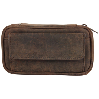 Pfeifentasche Leder Braun L (1 Stk)