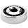 Windaschenbecher Metall 13cm - Smokeless Chrom (1 Stk)