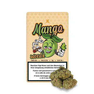 Weedx Indoor Blüten - Mango (CHF20.00/3g)