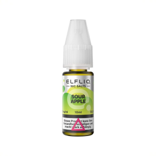ElfBar Liquid 20mg - Elfliq Sour Apple (1 x 10ml)