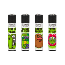 Clipper Feuerzeug Softflame - Weed Slogan 12D (1 x 48Stk)