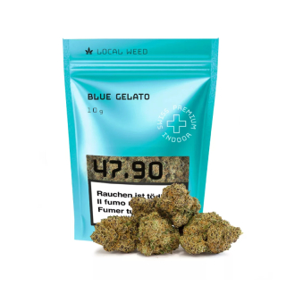 LocalWeed Indoor Blüten - Blue Gelato (CHF47.90/10g)