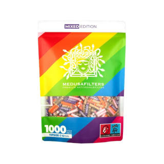 Medusa ActiveFilter 6mm - Mixed Rainbow (1 x 1000Stk)