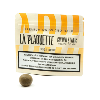 LaPlaquette Hash - Golden Static (CHF14.00/3.5g)