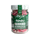 Purize Aktivkohlefilter Xtra Slim 6mm im Glas - pink...