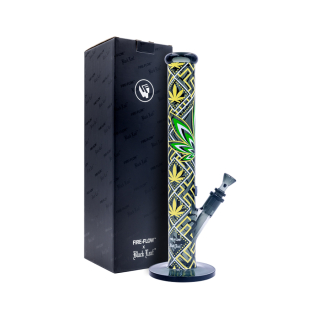 FireFlow & BlackLeaf  - Bong - Leaves 34 (40cm x 5.1cm)