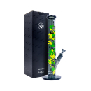 FireFlow & BlackLeaf  - Bong - Thc Molecule (40cm x...