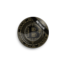 FireFlow - Metal Ashtray - Bitcoin metallic - 14cm (6 Stk.)