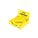 FireFlow Aschenbecher Metall 14cm - Clipper Logo Yellow (1 x 6Stk)