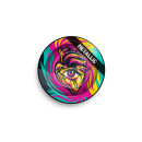 FireFlow - Metal Ashtray - Hearts 3/4 metallic - 14cm (6...