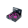 FireFlow Aschenbecher Metall 14cm - Leaves Pink Metallic (1 x 6Stk)