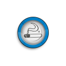 FireFlow - Metal Ashtray - Rauchen Gestattet - 14cm (6 Stk.)